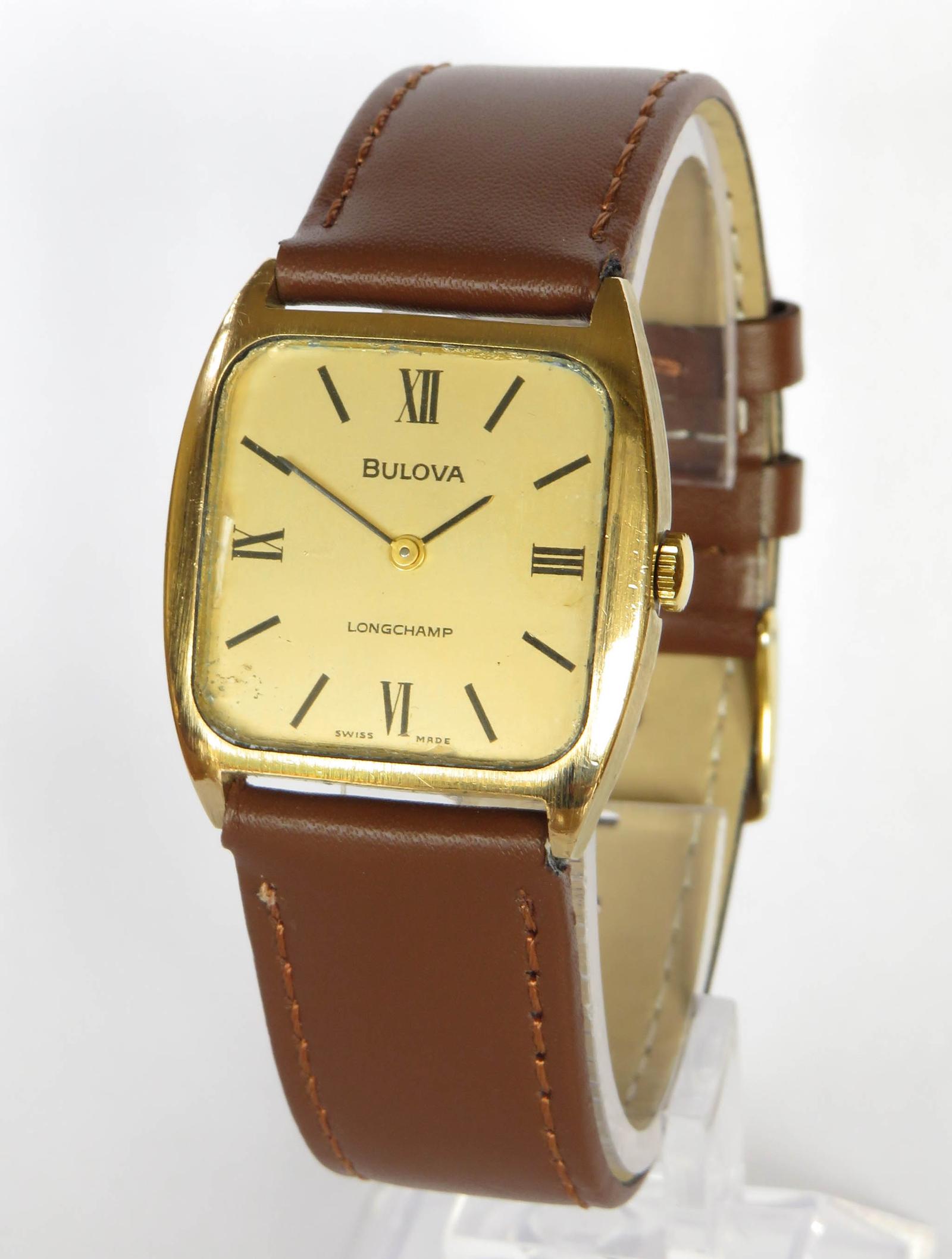 Watch: Gents Bulova Longchamp Wrist Watch 1979 (1 of 5) Watch: Gents Bulova Longchamp Wrist Watch 1979 (1 of 5)
