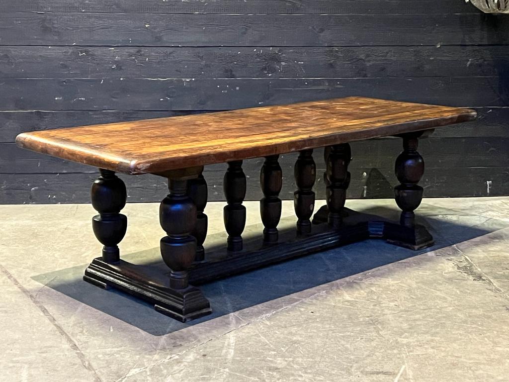 Wonderful French Oak Refectory Farmhouse Dining Table (1 of 1)