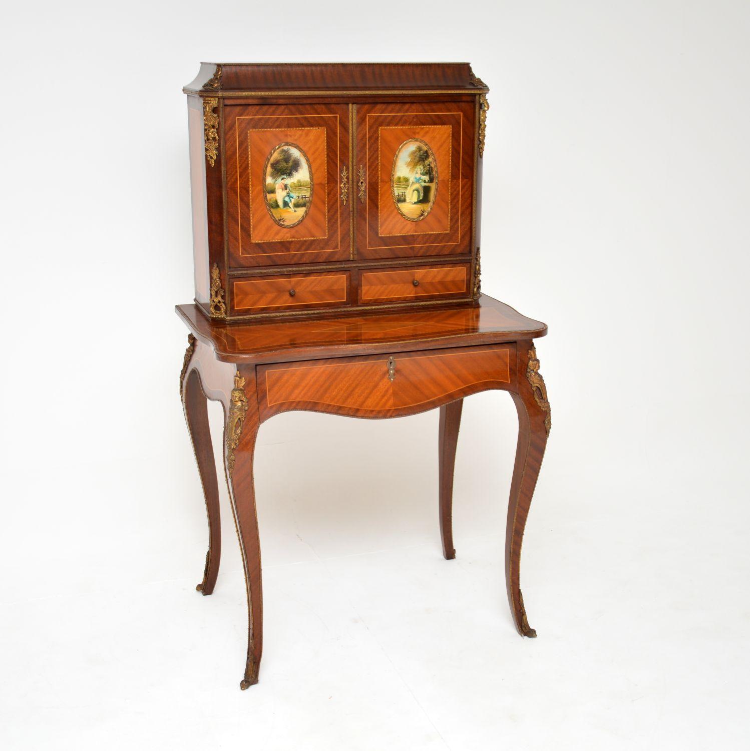 French Ormolu Mounted Escritoire Desk (1 of 12) French Ormolu Mounted Escritoire Desk (1 of 12)