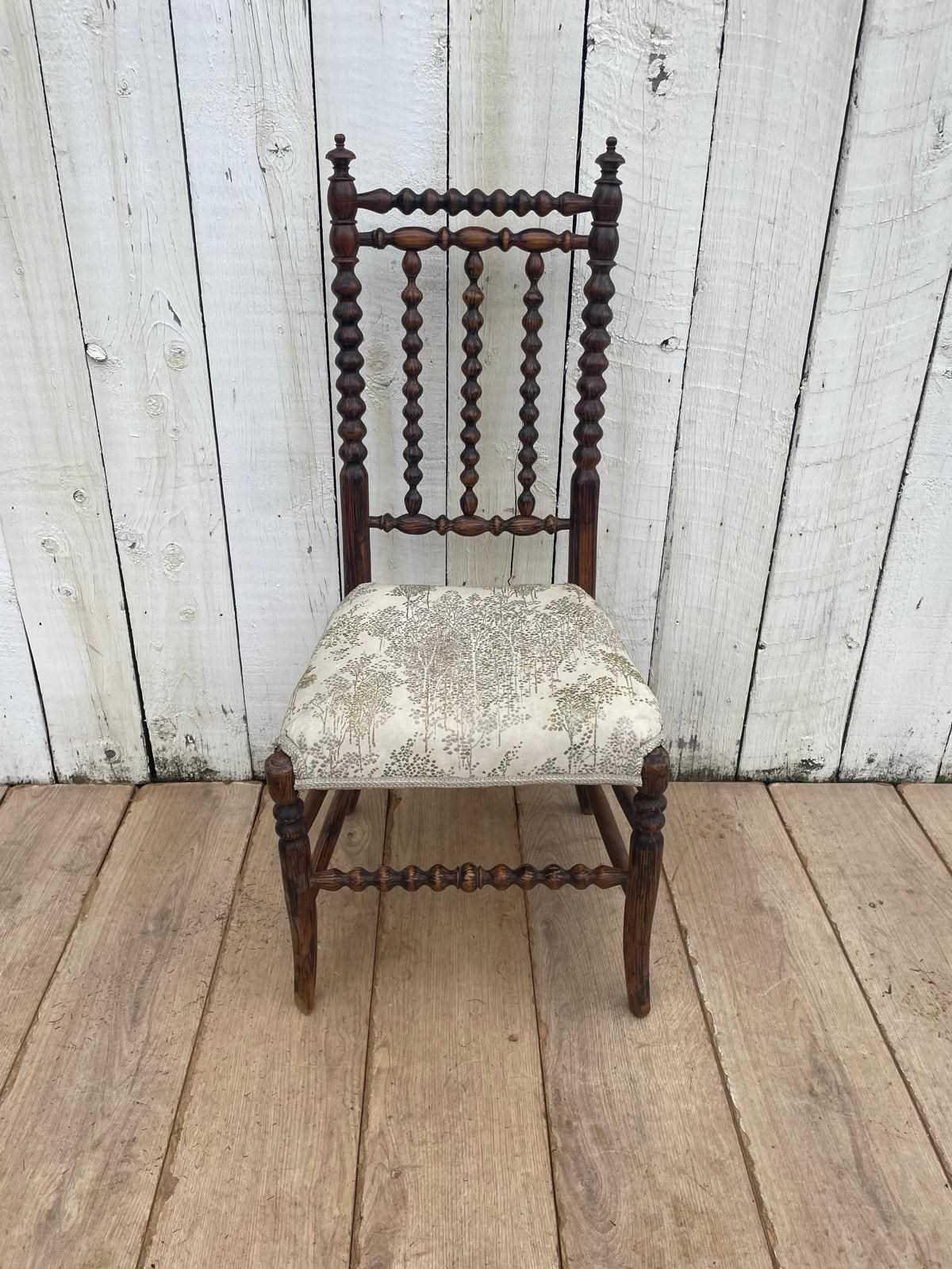 Antique French Bobbin Chair (1 of 9)
