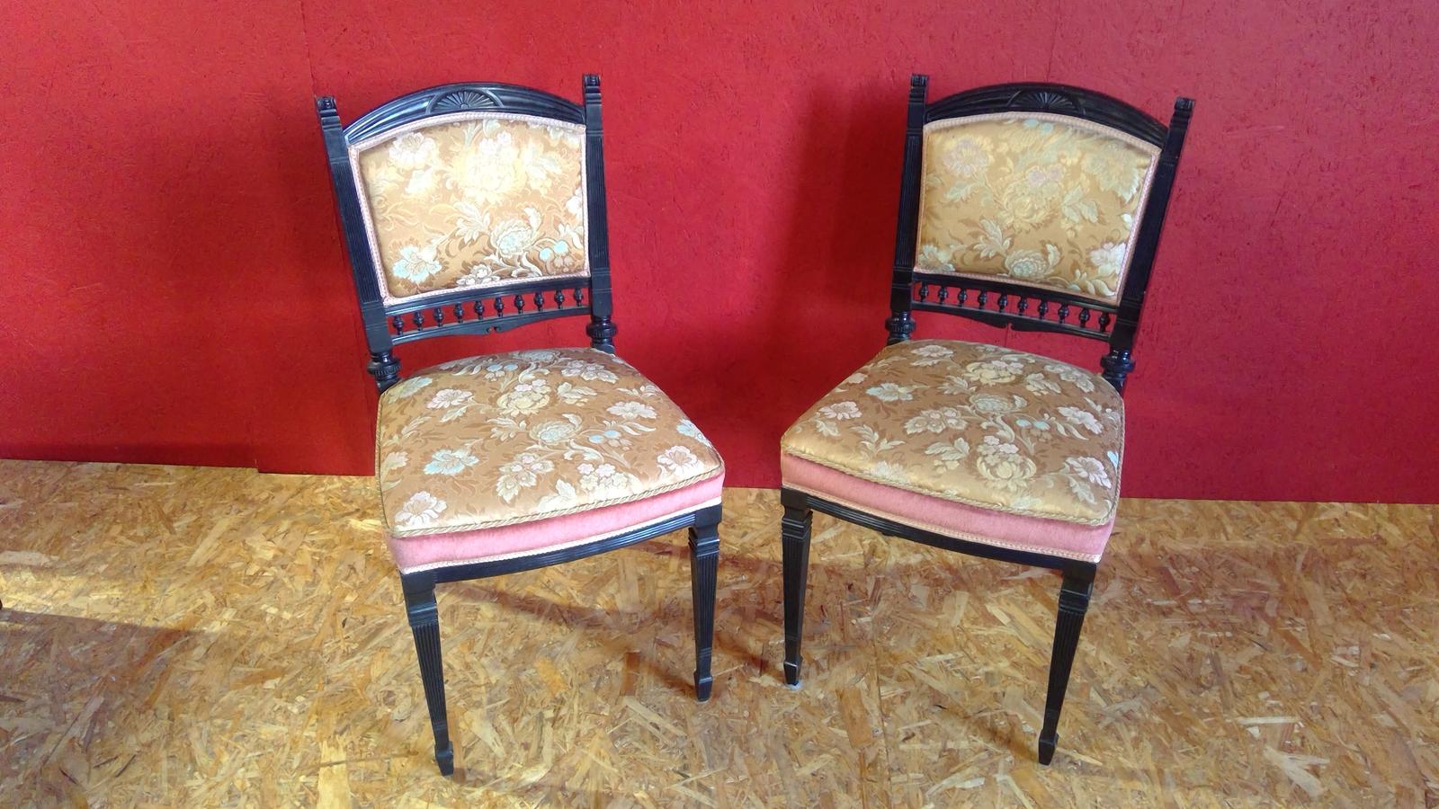 a Pair of Aesthetic Period Chairs (1 of 9)