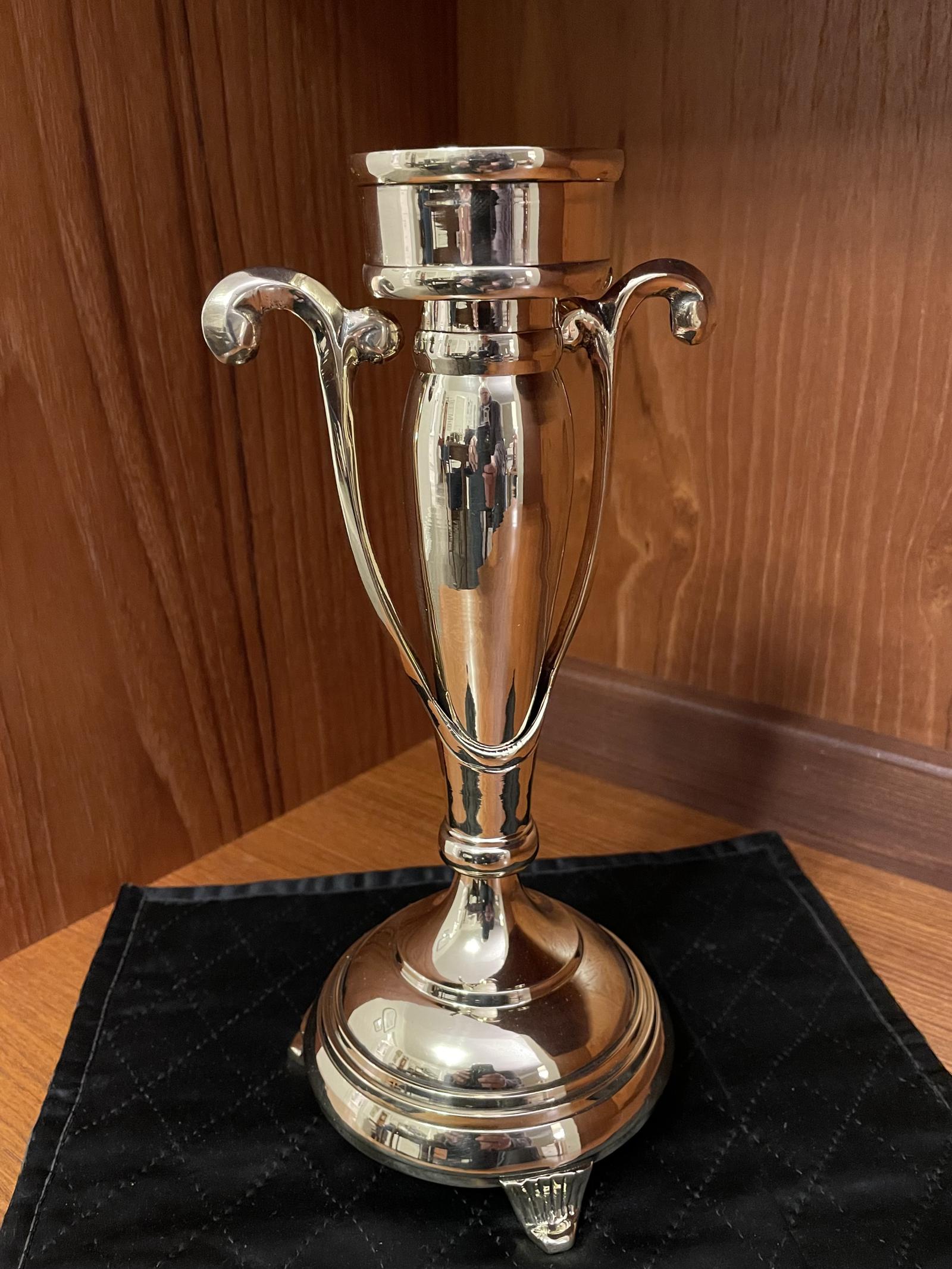 Brass Art Deco Candlestick (1 of 6)