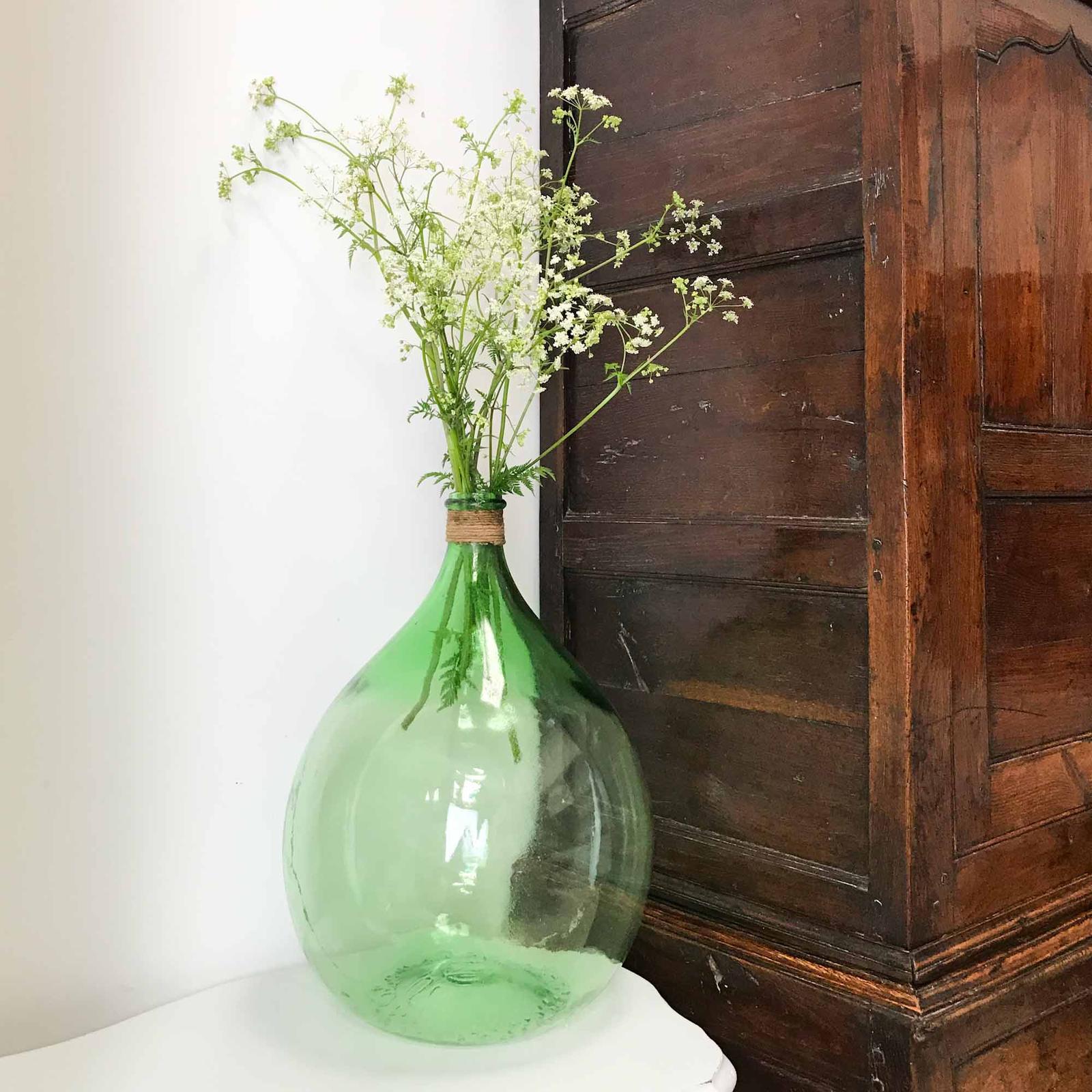 Vintage Twenty Litre Green Glass Carboy / Demijohn Bottle (1 of 8) Vintage Twenty Litre Green Glass Carboy / Demijohn Bottle (1 of 8)