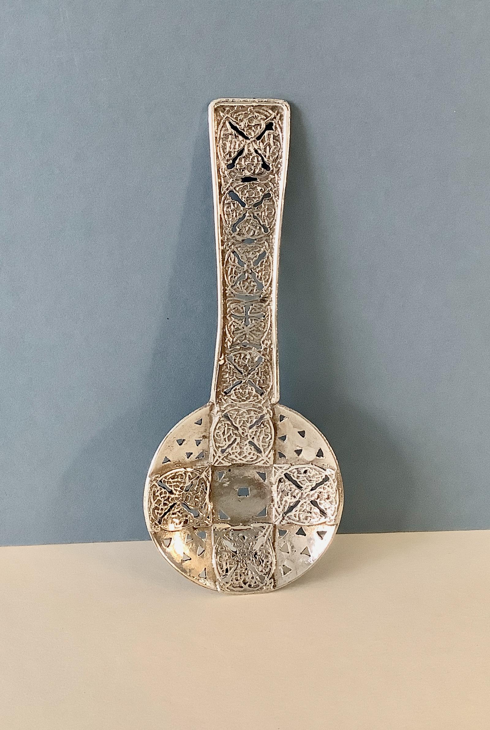 Arts & Crafts Silver Caddy Spoon - Amy Sandheim (1 of 5)