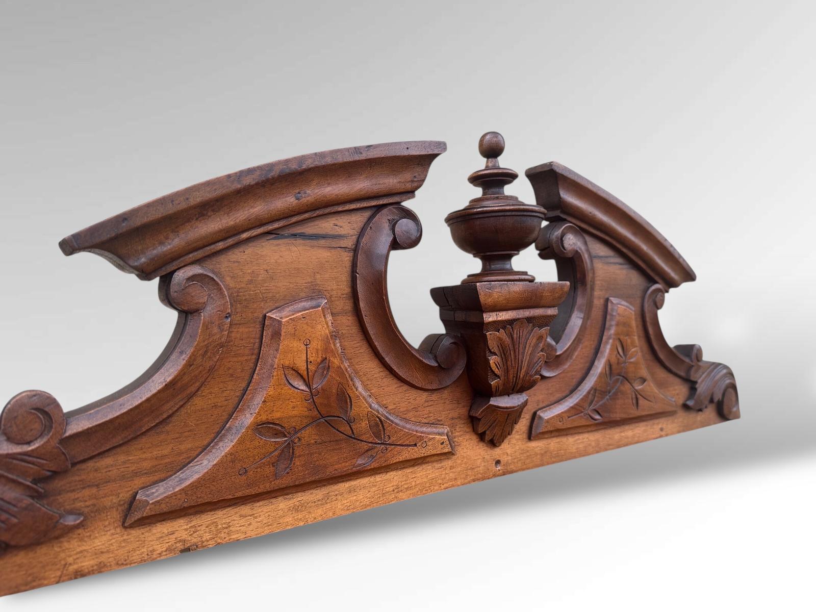French Ornate Furniture Pediment Architectural Crown Cornice (1 of 10) French Ornate Furniture Pediment Architectural Crown Cornice (1 of 10)