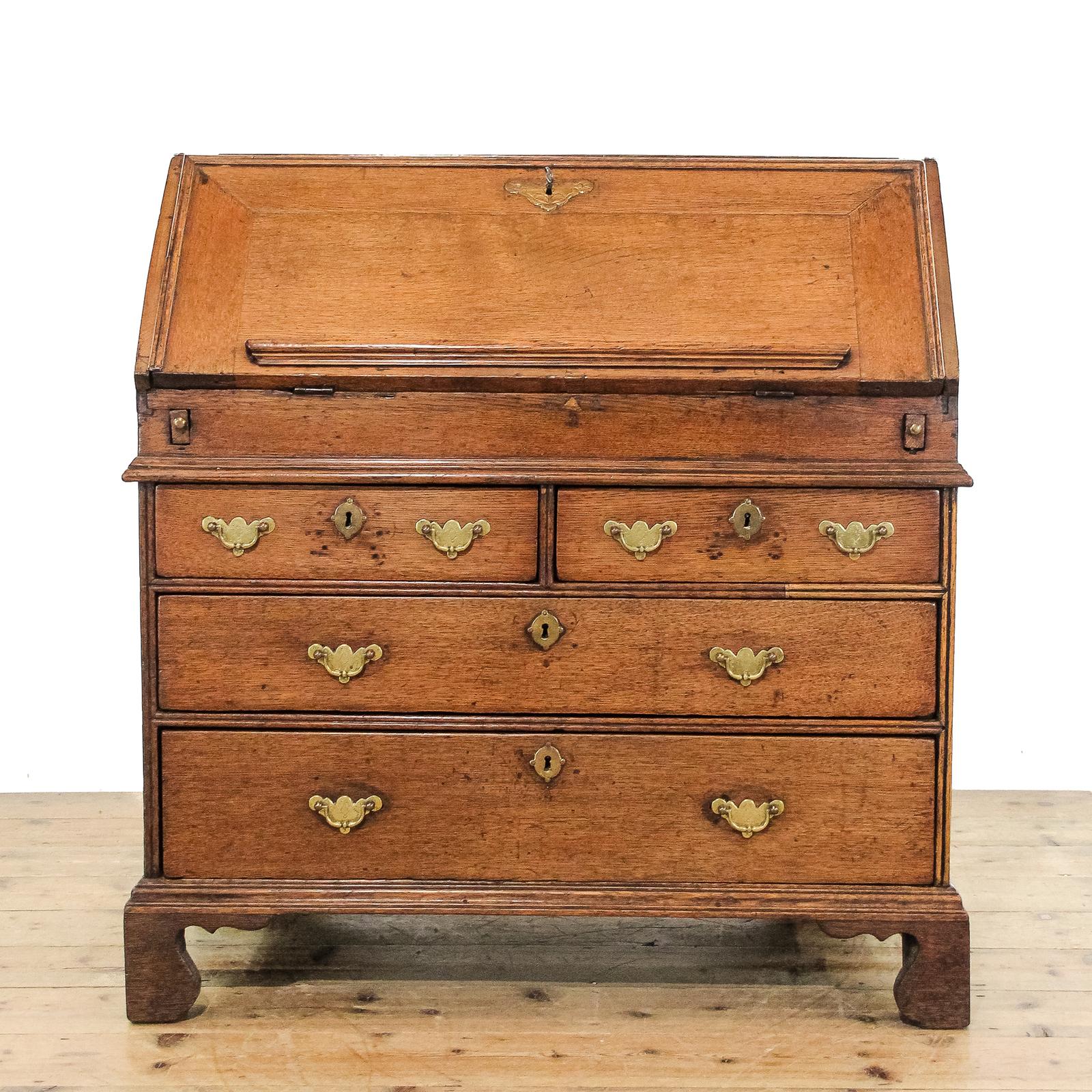 Antique 18th Century Oak Bureau (1 of 11) Antique 18th Century Oak Bureau (1 of 11)
