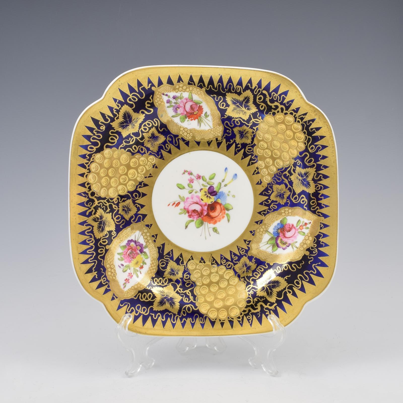 Stunning Regency Spode Felspar Porcelain Dessert Serving Plate Pattern 4003 c.1825 (1 of 5) Stunning Regency Spode Felspar Porcelain Dessert Serving Plate Pattern 4003 c.1825 (1 of 5)