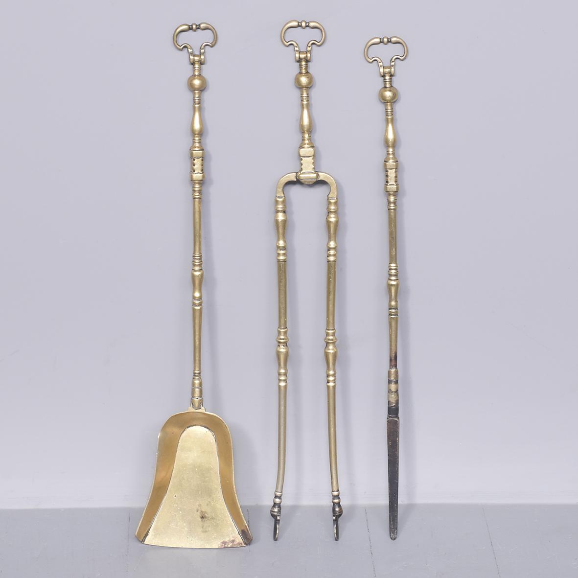 Unusual Quality Set of 3 Unusual Mid-19th Century Brass Fire Arms (1 of 6) Unusual Quality Set of 3 Unusual Mid-19th Century Brass Fire Arms (1 of 6)