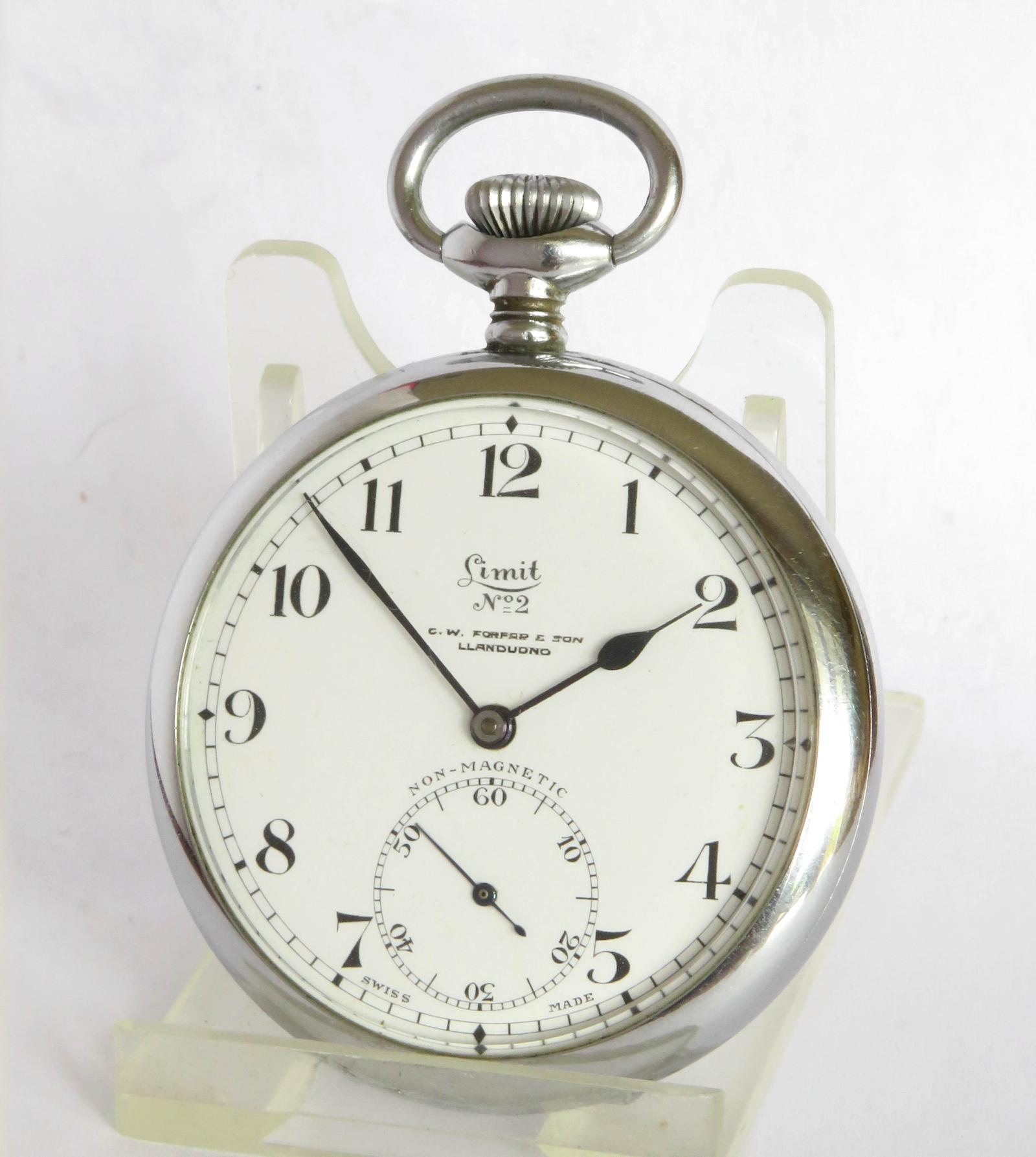 Pocket Watch: Antique 1920s Limit No 2 Pocket Watch, Llandudno (1 of 5)