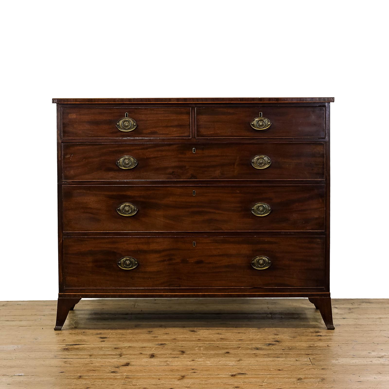 Antique Regency Mahogany Chest of Drawers (1 of 8) Antique Regency Mahogany Chest of Drawers (1 of 8)