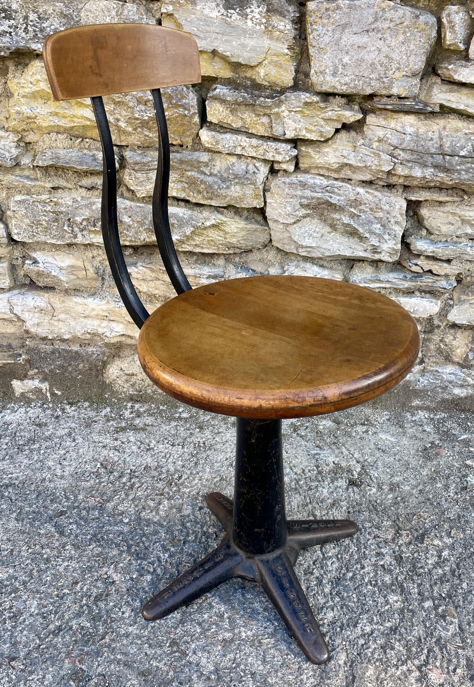 Original Singer Factory Machinist’s Chair (1 of 14)