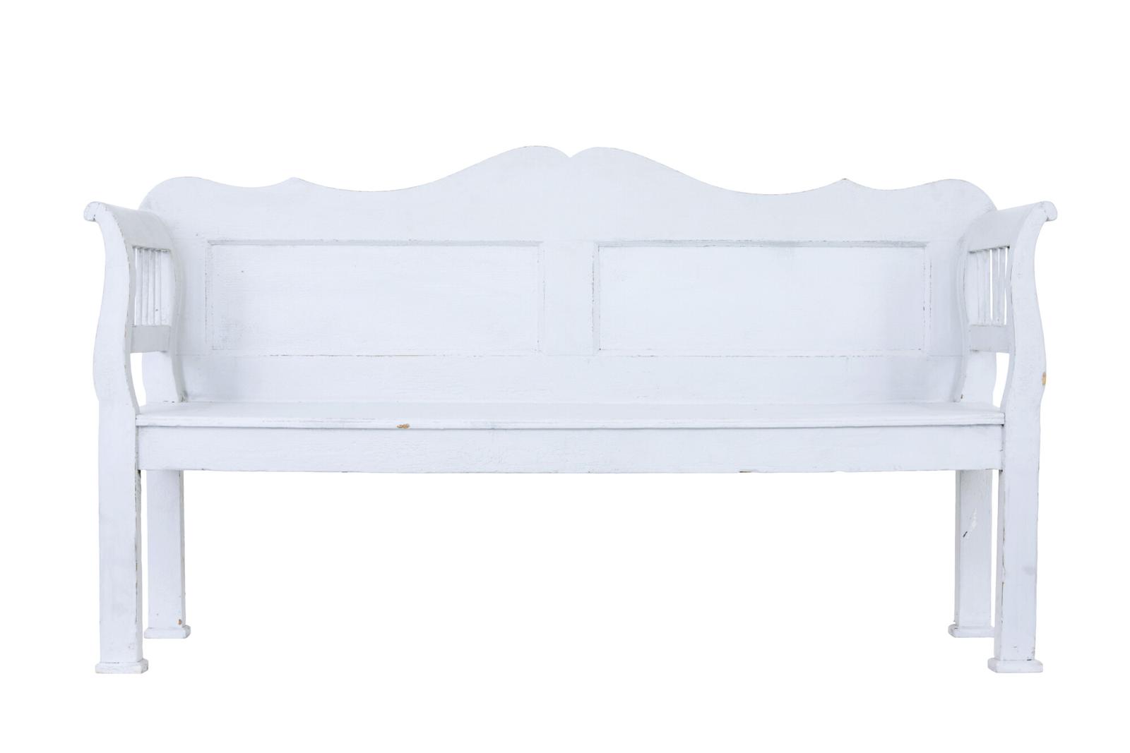 Gustavian Inspired 19th Century Swedish Pine Bench (1 of 7) Gustavian Inspired 19th Century Swedish Pine Bench (1 of 7)