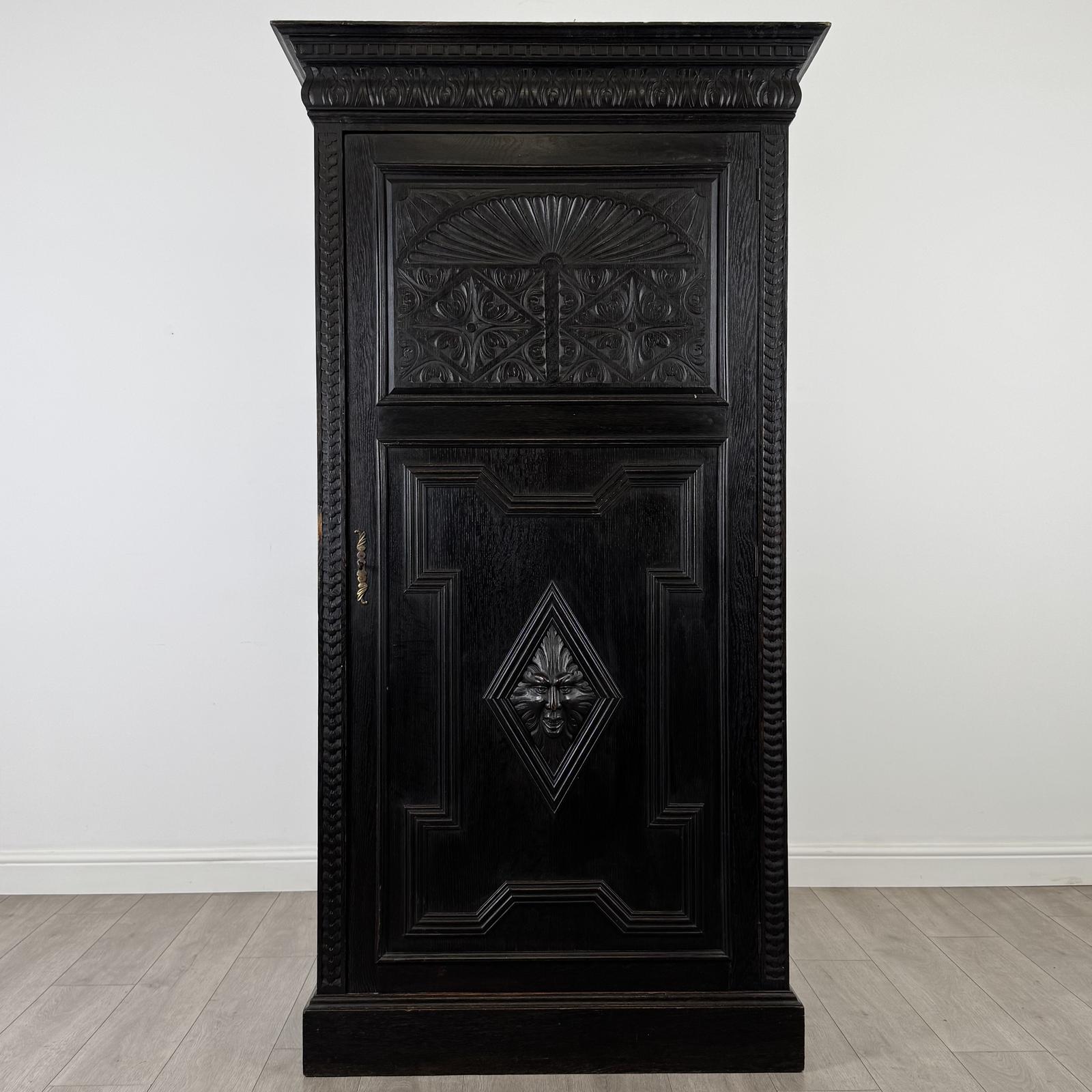 Antique 19th Century Victorian Carved Oak Wardrobe (1 of 9) Antique 19th Century Victorian Carved Oak Wardrobe (1 of 9)