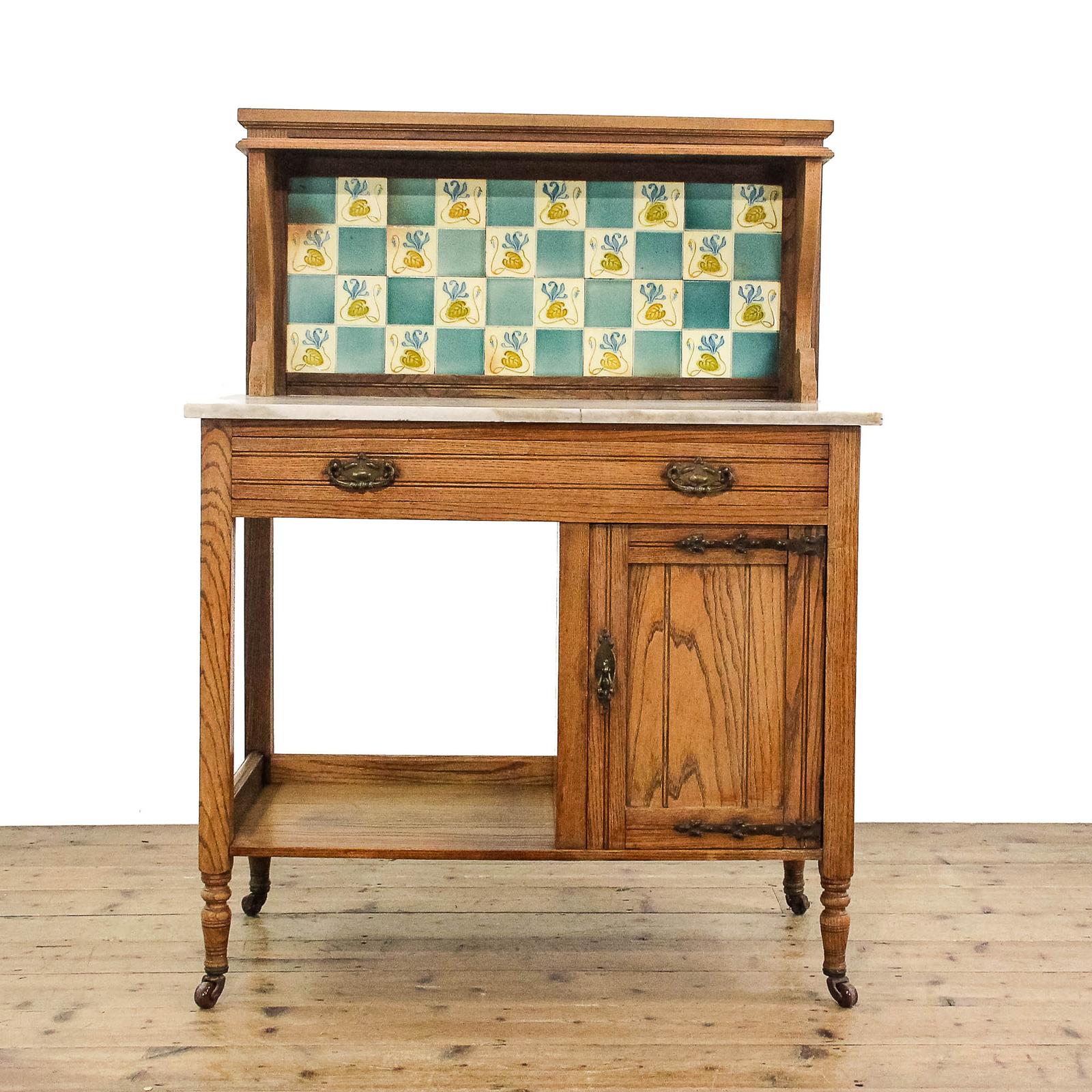 Antique Pine Washstand with Marble Top (1 of 11) Antique Pine Washstand with Marble Top (1 of 11)