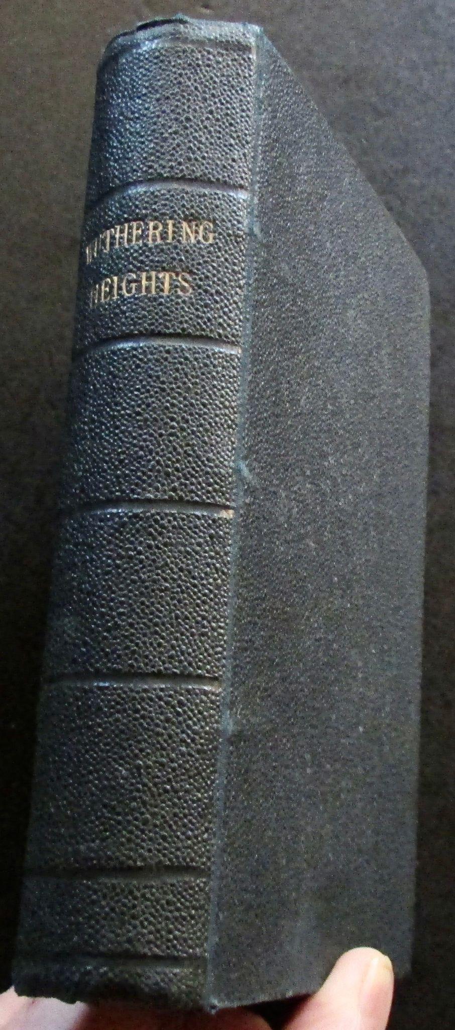 1871 Wuthering Heights by Emily Bronte & Anges Grey by Anne Bronte (1 of 3)
