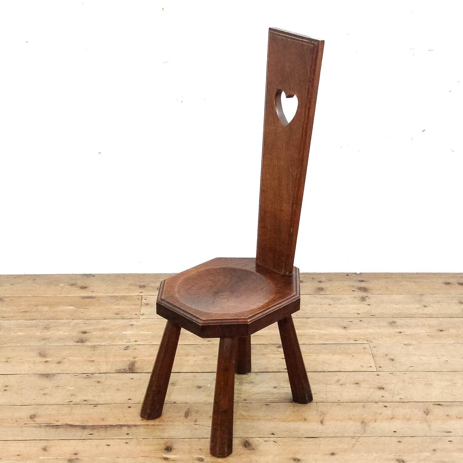 Traditional Oak Spinning Chair (1 of 8)