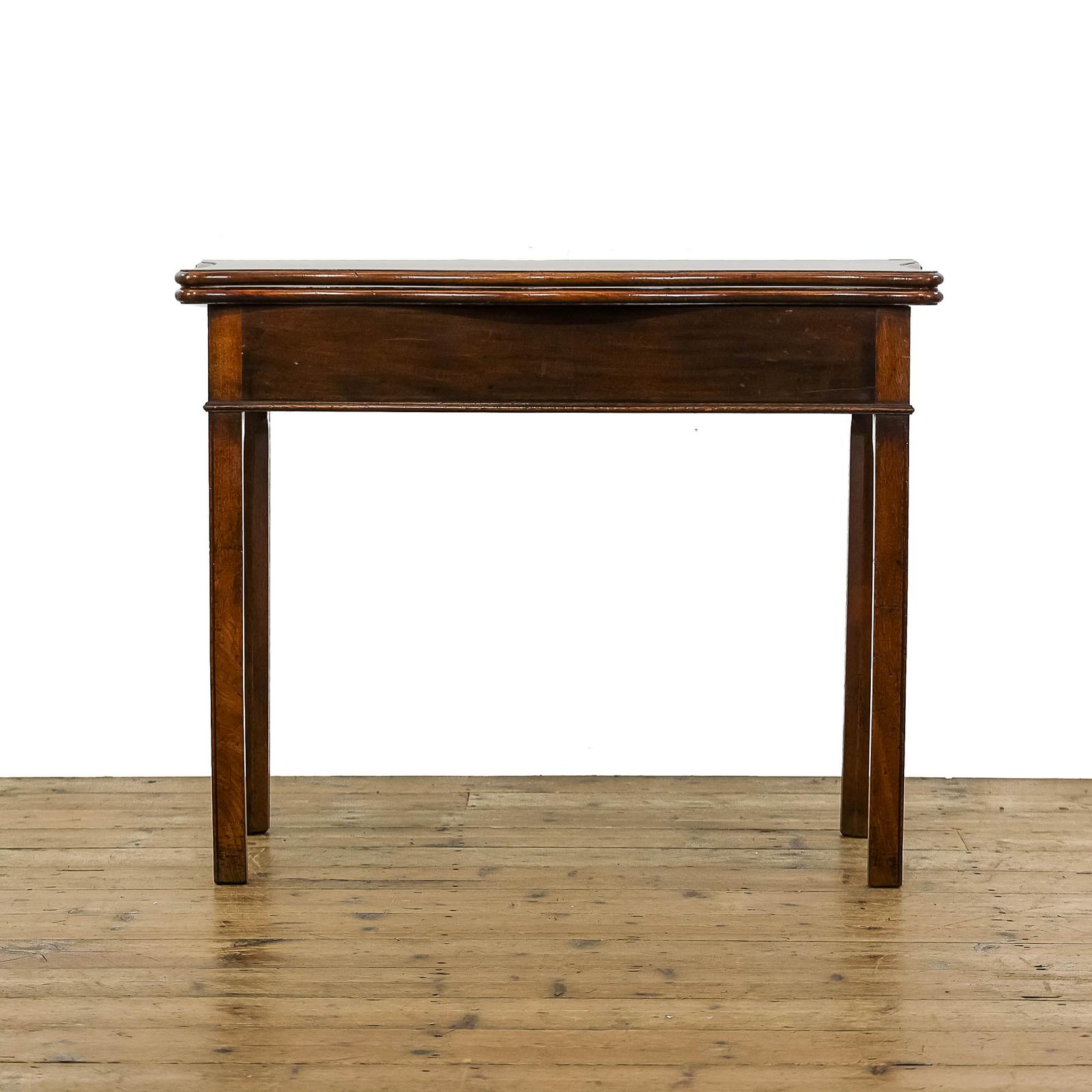 Antique Georgian Mahogany Fold Over Tea Table (1 of 8) Antique Georgian Mahogany Fold Over Tea Table (1 of 8)
