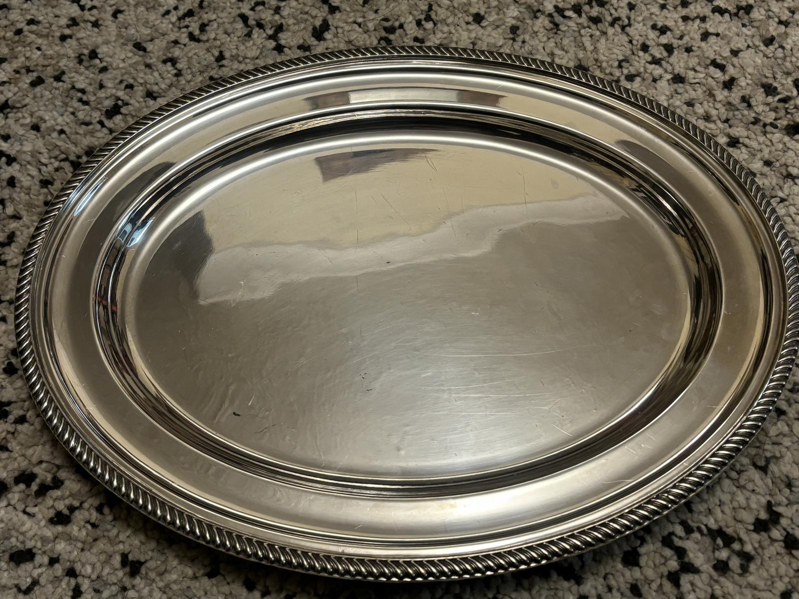 James Dixon & Sons Large Silver Plated Tray Meat Platter Waiter (1 of 10) James Dixon & Sons Large Silver Plated Tray Meat Platter Waiter (1 of 10)