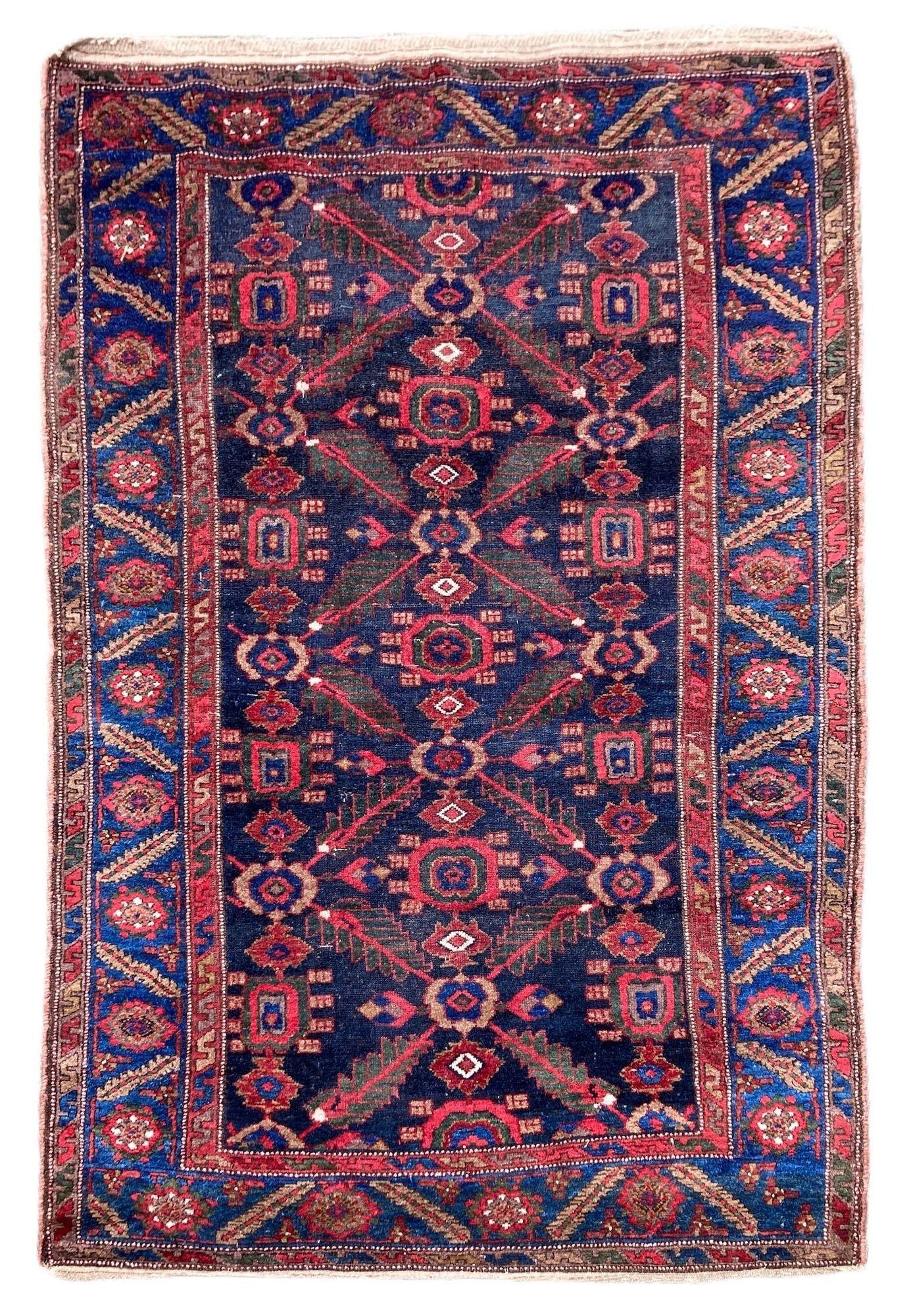 Antique Kurdish Rug 2.06m x 1.31m (1 of 13)