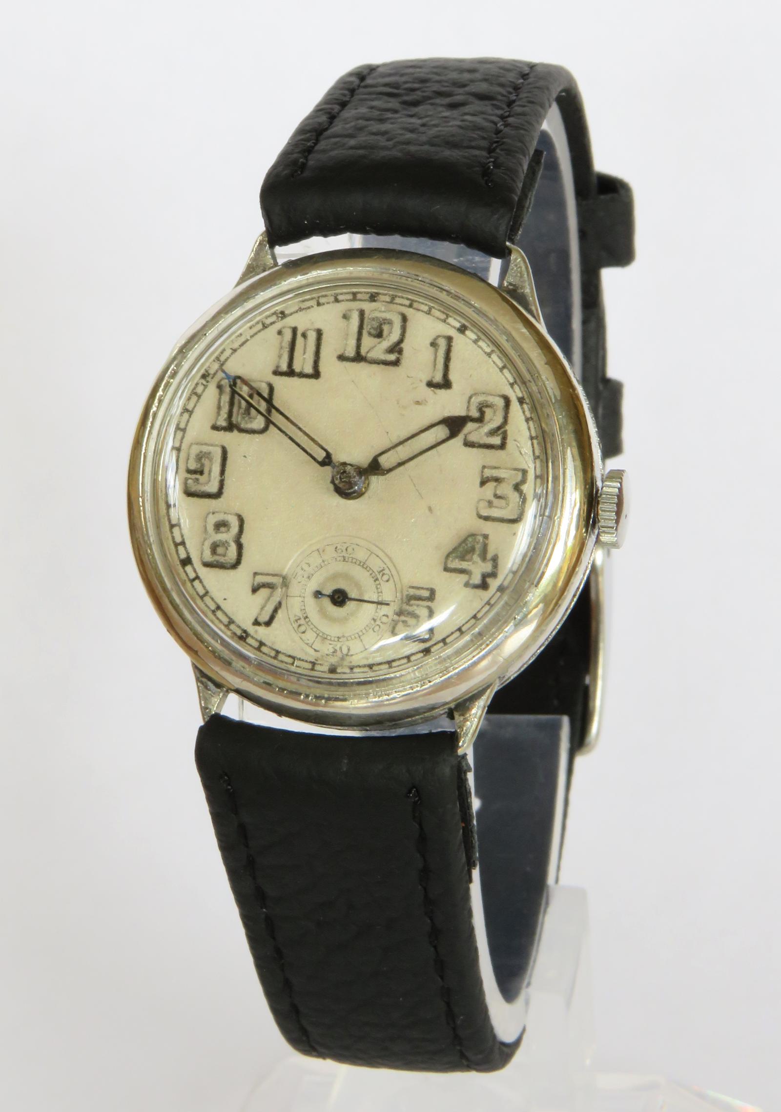 Watch : Gents 1930s Cyma Wrist Watch (1 of 5)
