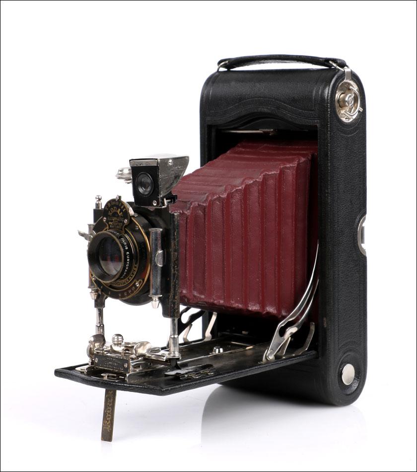 Antique Kodak Autographic Special No.3a Camera. Red Bellows. USA, 1914-16 (1 of 20)