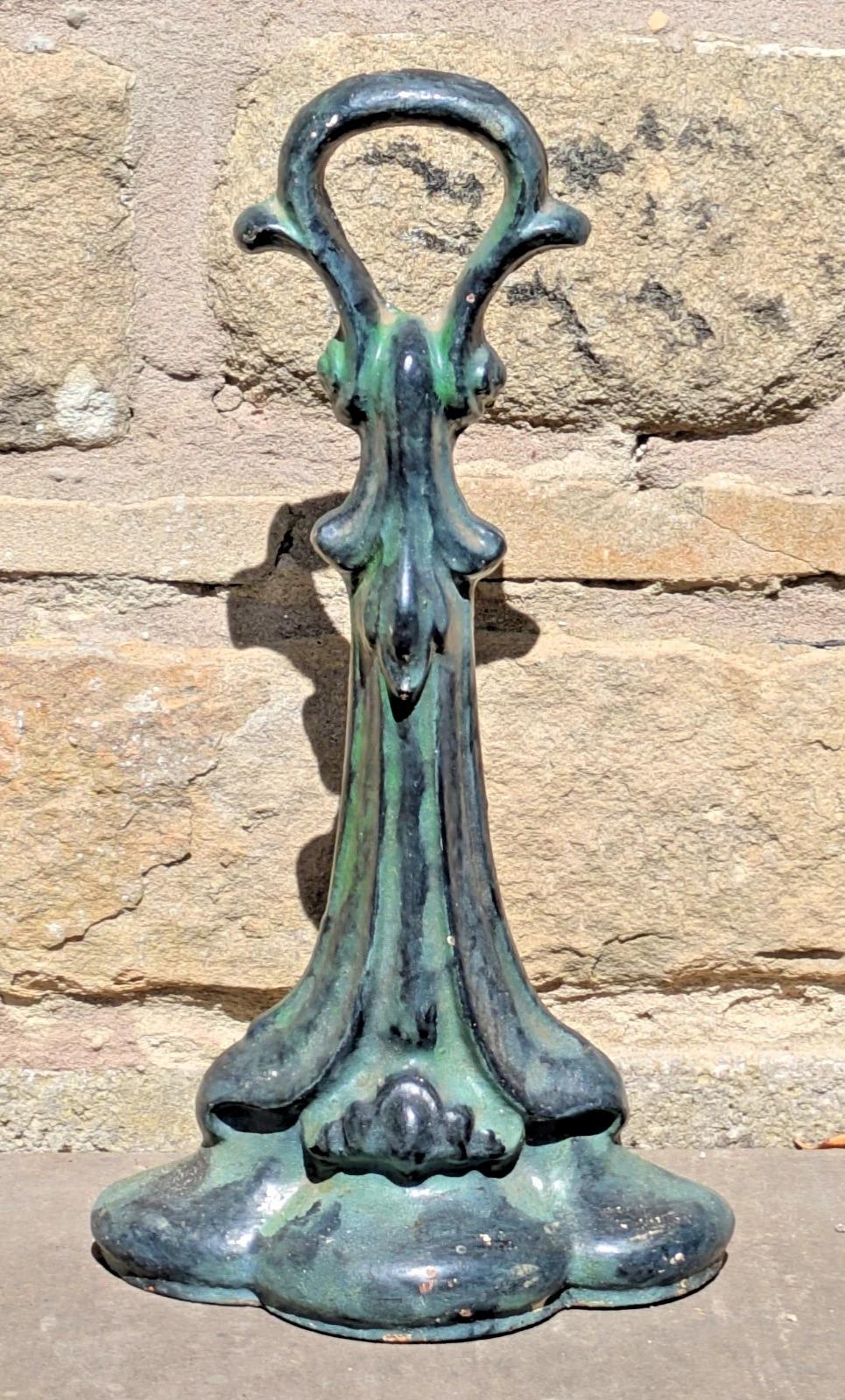 Art Nouveau Cast Iron Doorstop (1 of 6) Art Nouveau Cast Iron Doorstop (1 of 6)