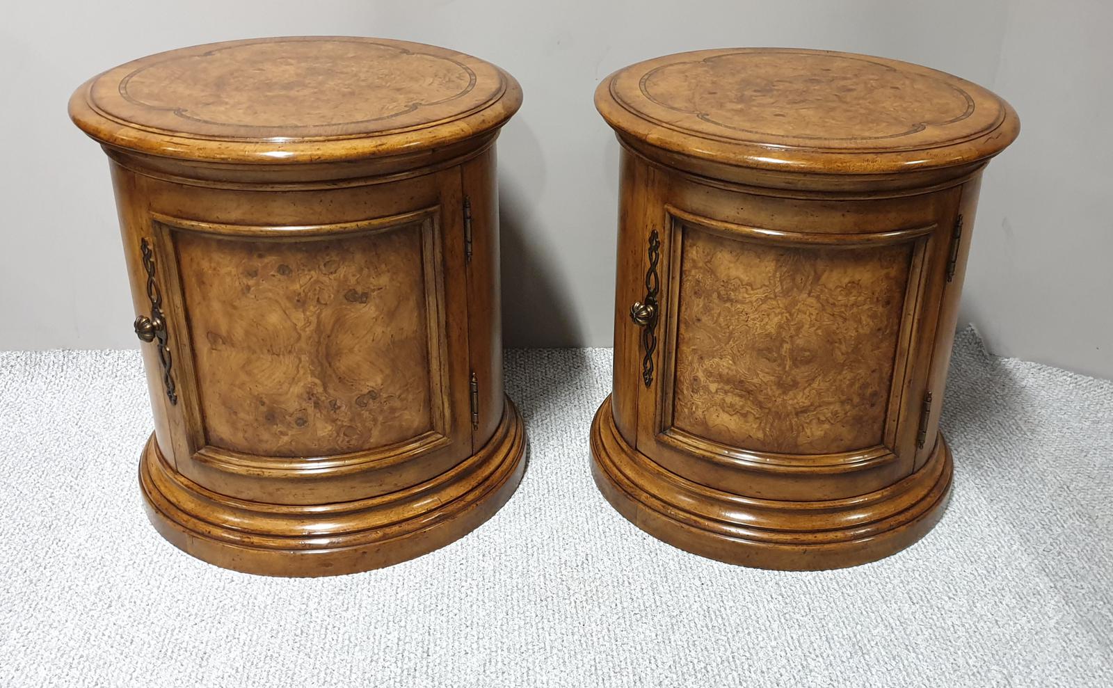 Fab Pair of Burr Walnut Cabinets (1 of 1)