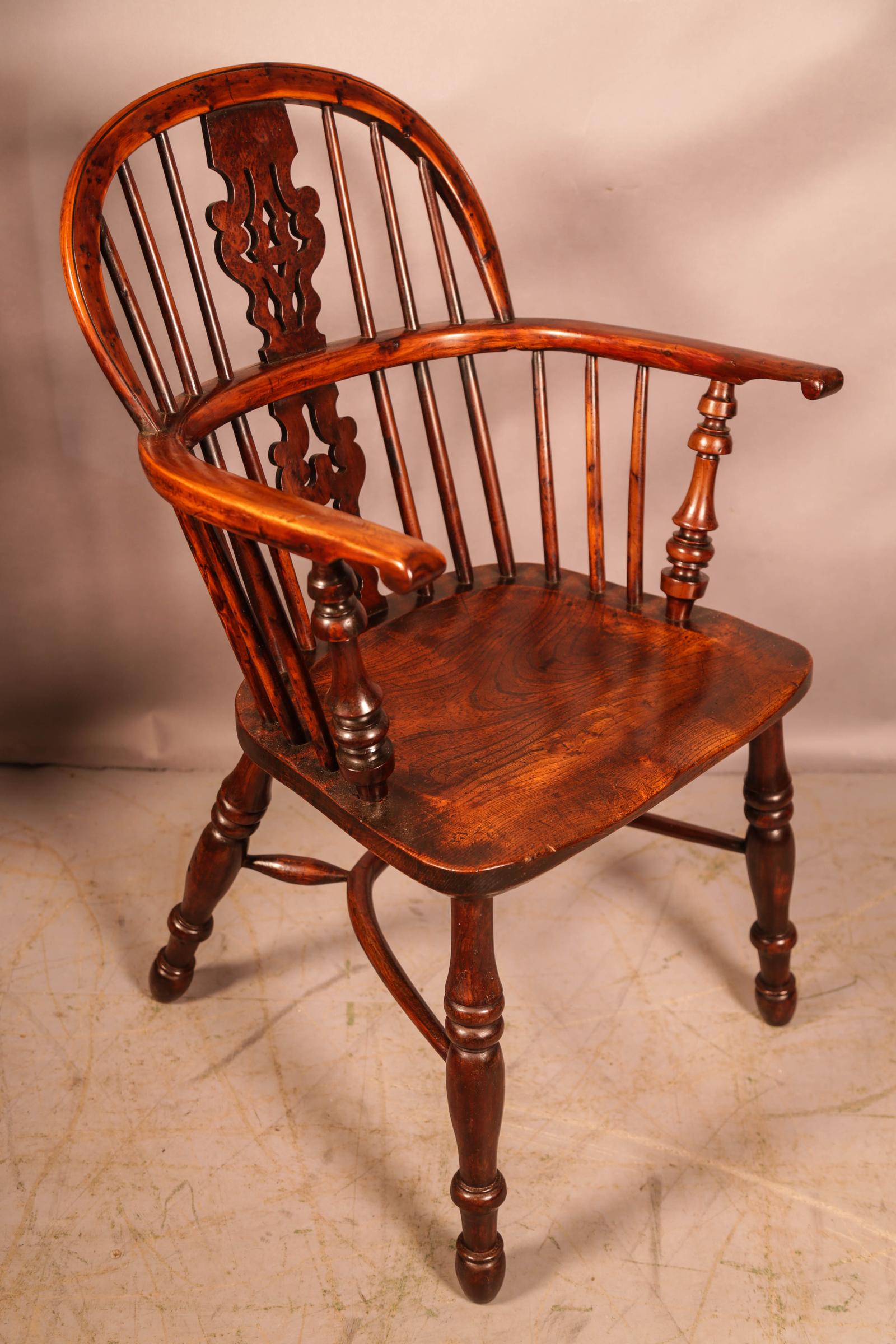 Super Yew Wood Windsor Chair by Gabbitass of Worksop (1 of 12)