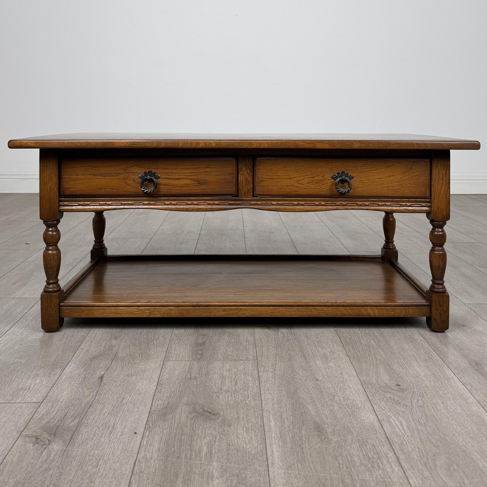 Antique 20th Century Good Quality Coffee Table In Oak (1 of 11) Antique 20th Century Good Quality Coffee Table In Oak (1 of 11)
