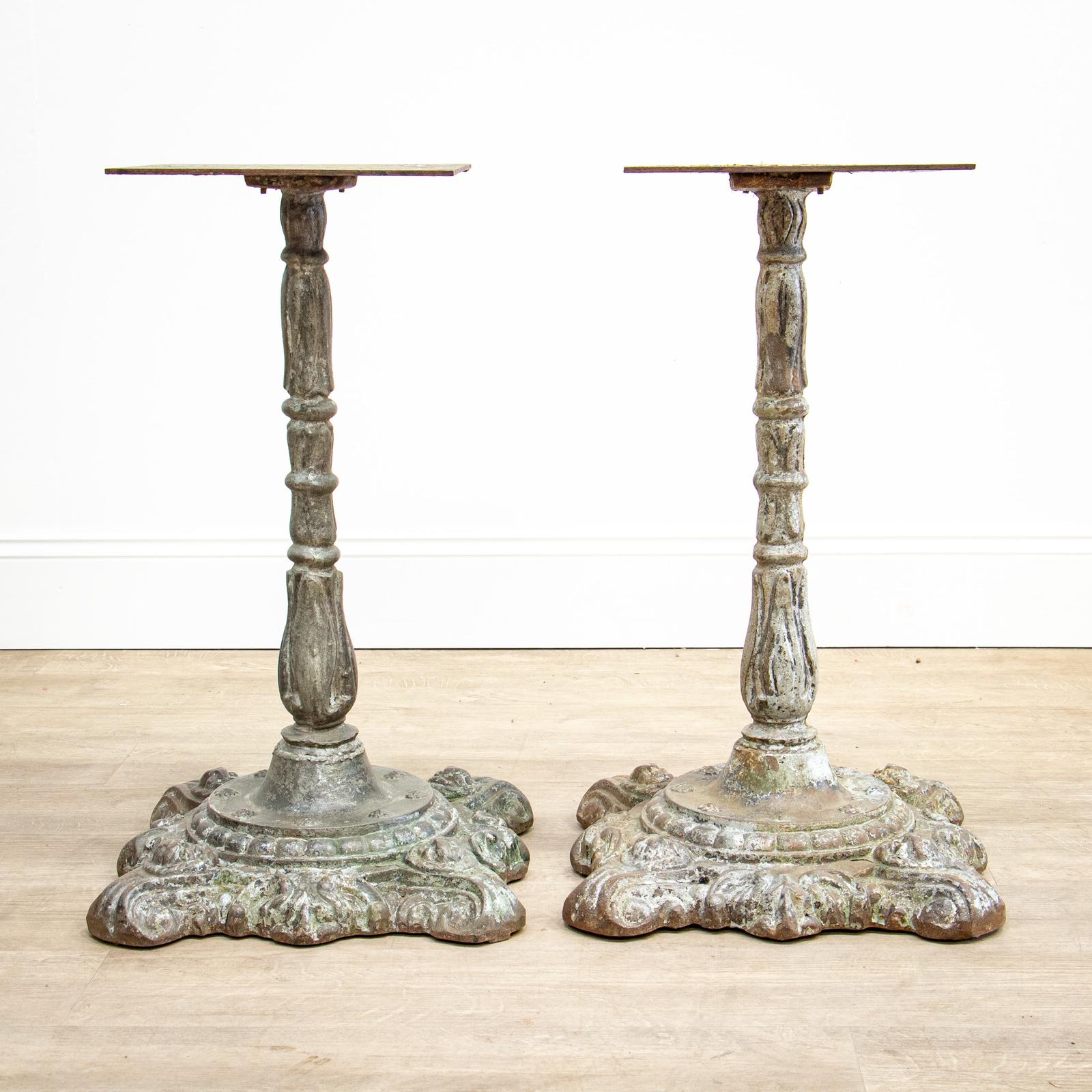 Imposing Pair of Heavy Cast Iron Plinths or Bases (1 of 13) Imposing Pair of Heavy Cast Iron Plinths or Bases (1 of 13)