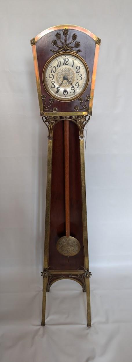 French Art Nouveau Clock in the Manner of Louis Majorelle (1 of 14)