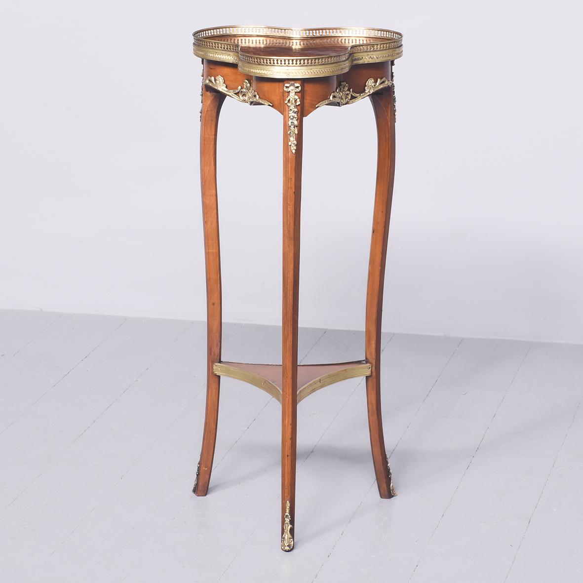 Clover Shaped Kingwood Side Table (1 of 8)