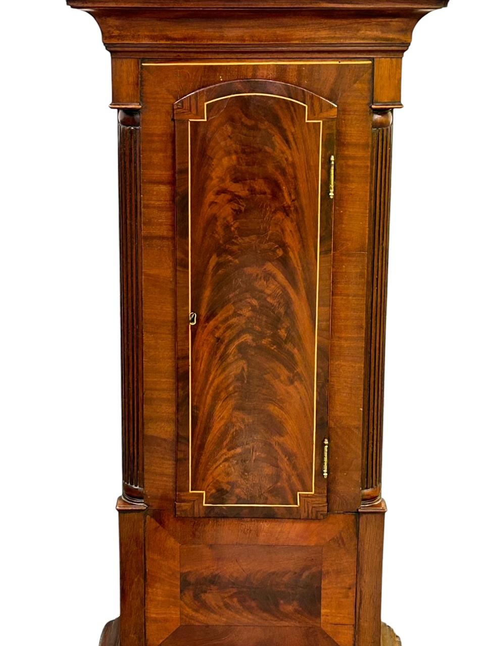 Superb Antique Scottish Mahogany Longcase Clock ca.1835 (1 of 10)