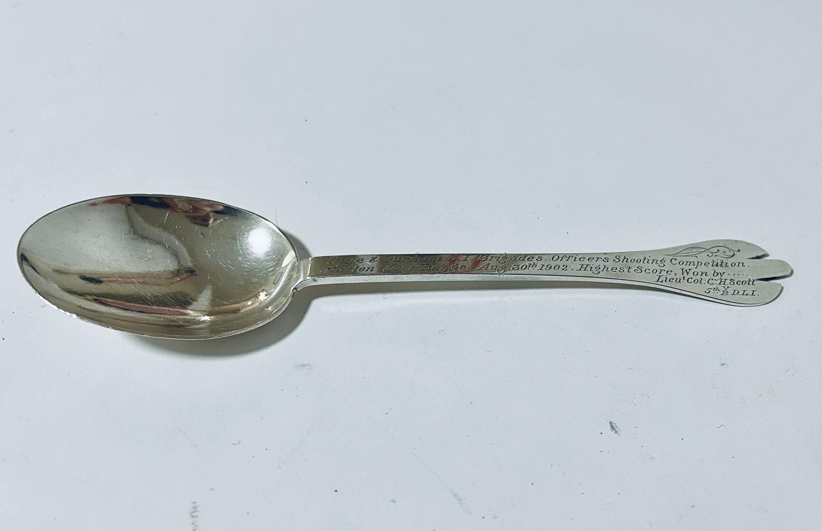 Antique Silver Trefid Spoon (1 of 11) Antique Silver Trefid Spoon (1 of 11)