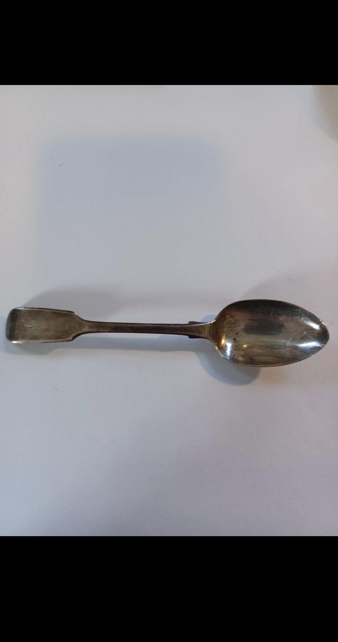 Antique Silver Teaspoon (1 of 3)