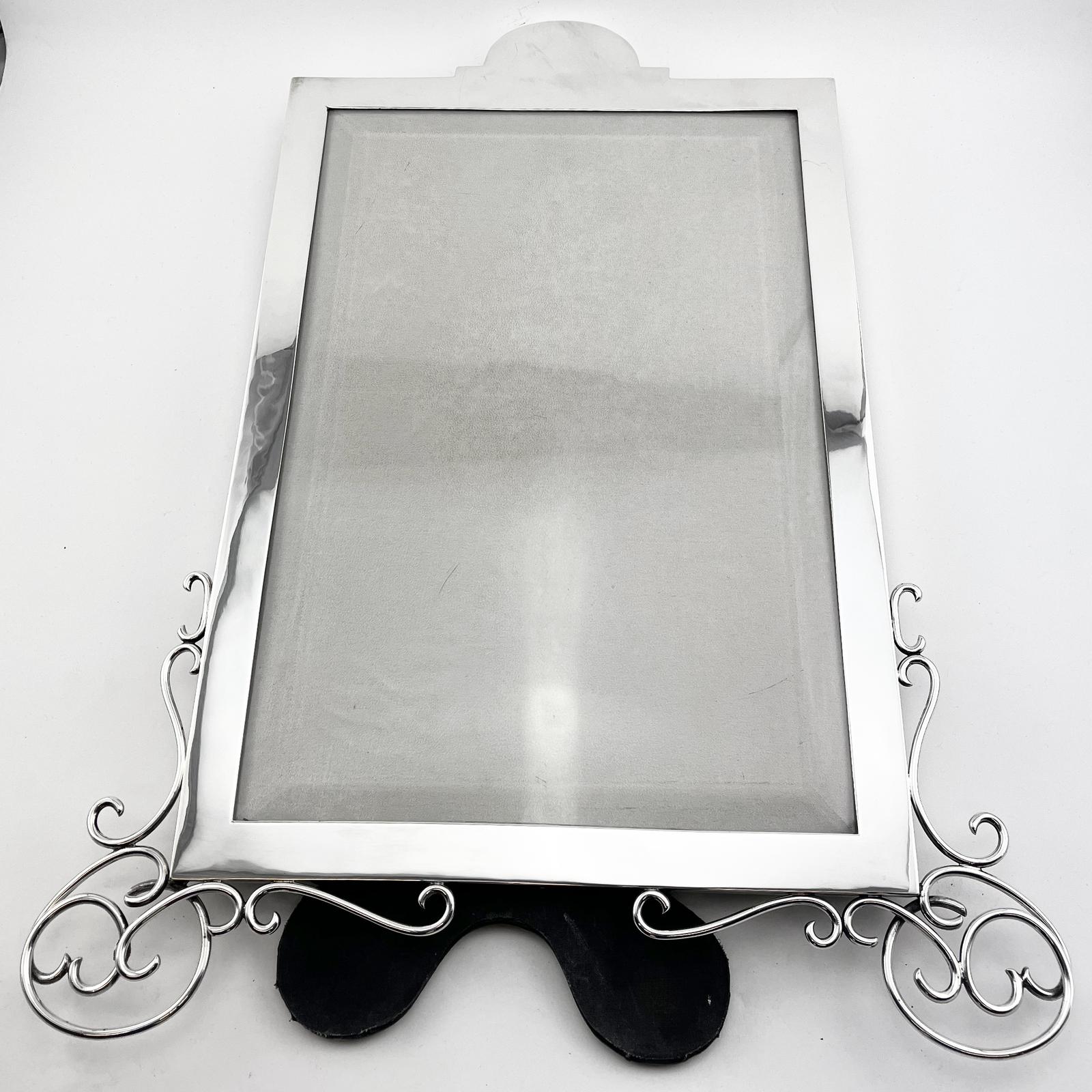 Superb Quality Goliath Victorian Sterling Silver Photo Frame (1 of 10)