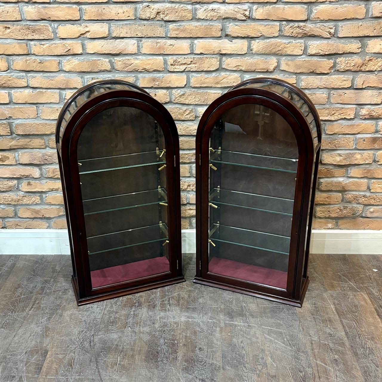 1970's Bow Top Display Cabinets (1 of 5)