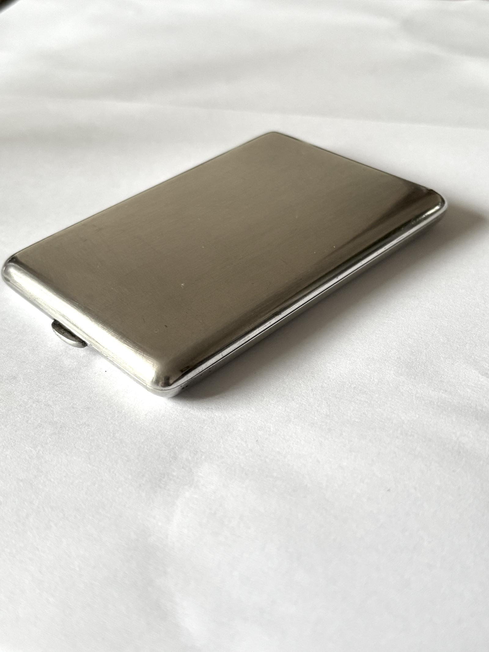 Edwardian Silver Card Cigarette Vanity Combi Case Charles & George Asprey 1905 (1 of 9)