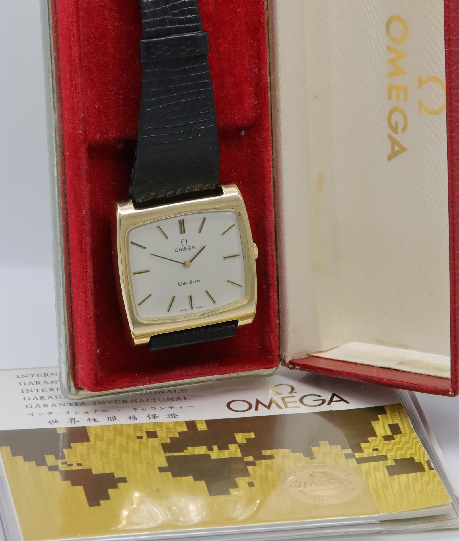 1976 Omega Geneve Oversized, Box and Papers (1 of 10)