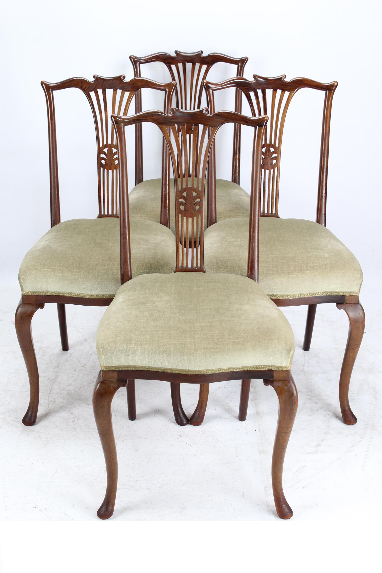 Set of 4 Edwardian Mahogany Dining Chairs (1 of 13) Set of 4 Edwardian Mahogany Dining Chairs (1 of 13)