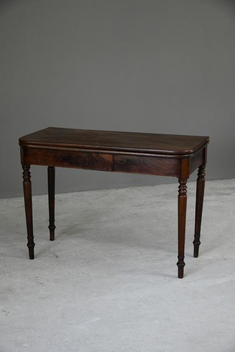 Antique Mahogany Tea Table (1 of 8) Antique Mahogany Tea Table (1 of 8)