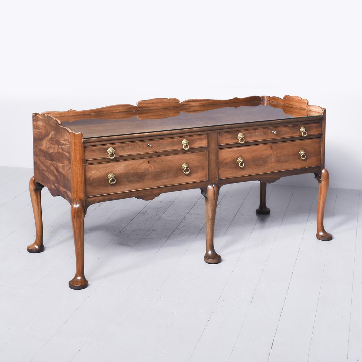 Whytock & Reid Double Mahogany Buffet (1 of 10) Whytock & Reid Double Mahogany Buffet (1 of 10)