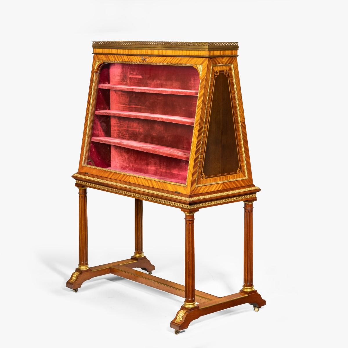 Rare Unusual French Double-sided Display Cabinet by François Linke (1 of 13) Rare Unusual French Double-sided Display Cabinet by François Linke (1 of 13)