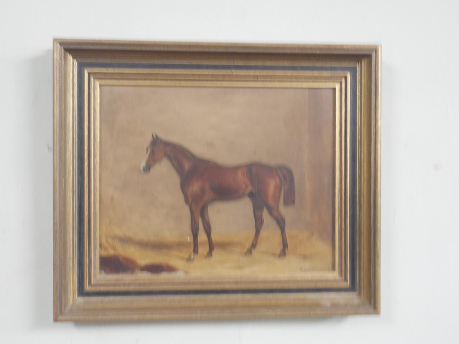 Neat 19th Century Horse Painting (1 of 8) Neat 19th Century Horse Painting (1 of 8)