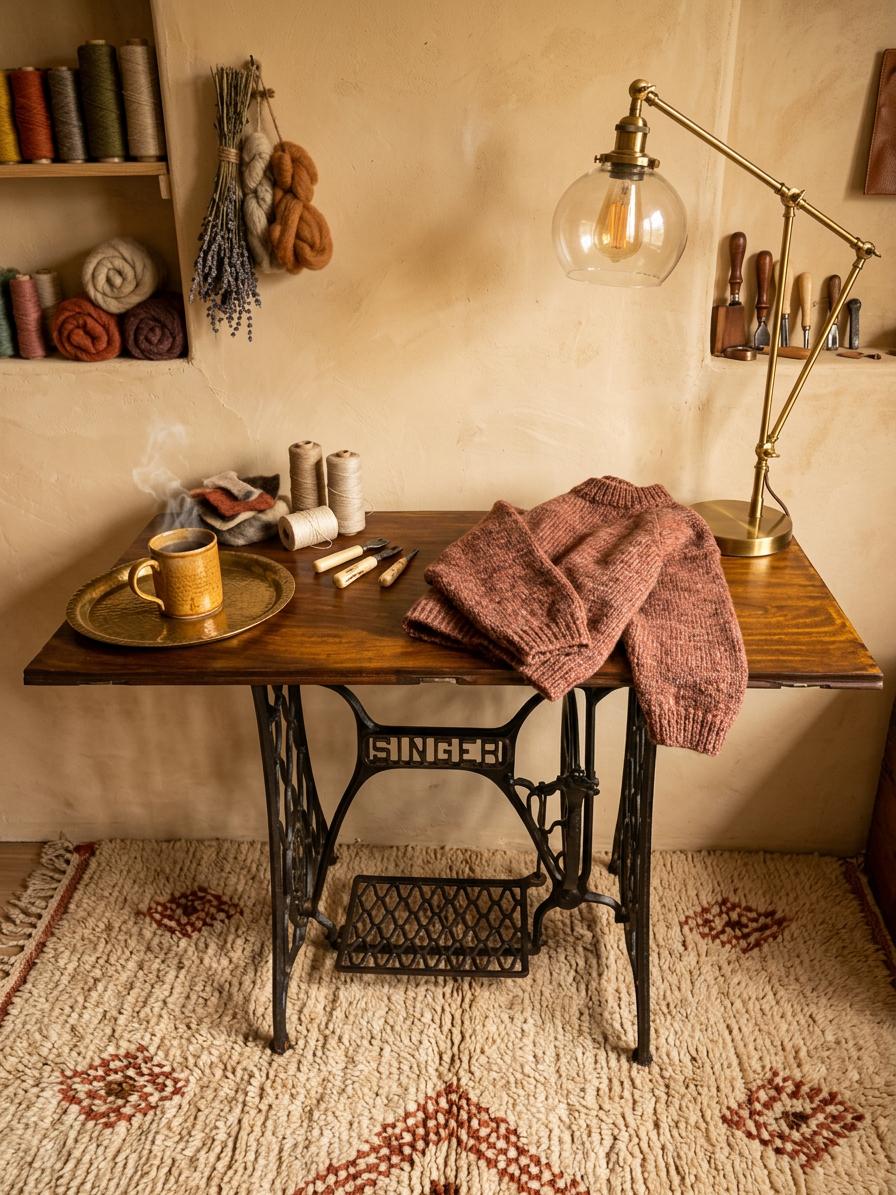 Antique Rustic Singer Sewing Machine Oak Table Drinks Plant Display (1 of 7) Antique Rustic Singer Sewing Machine Oak Table Drinks Plant Display (1 of 7)