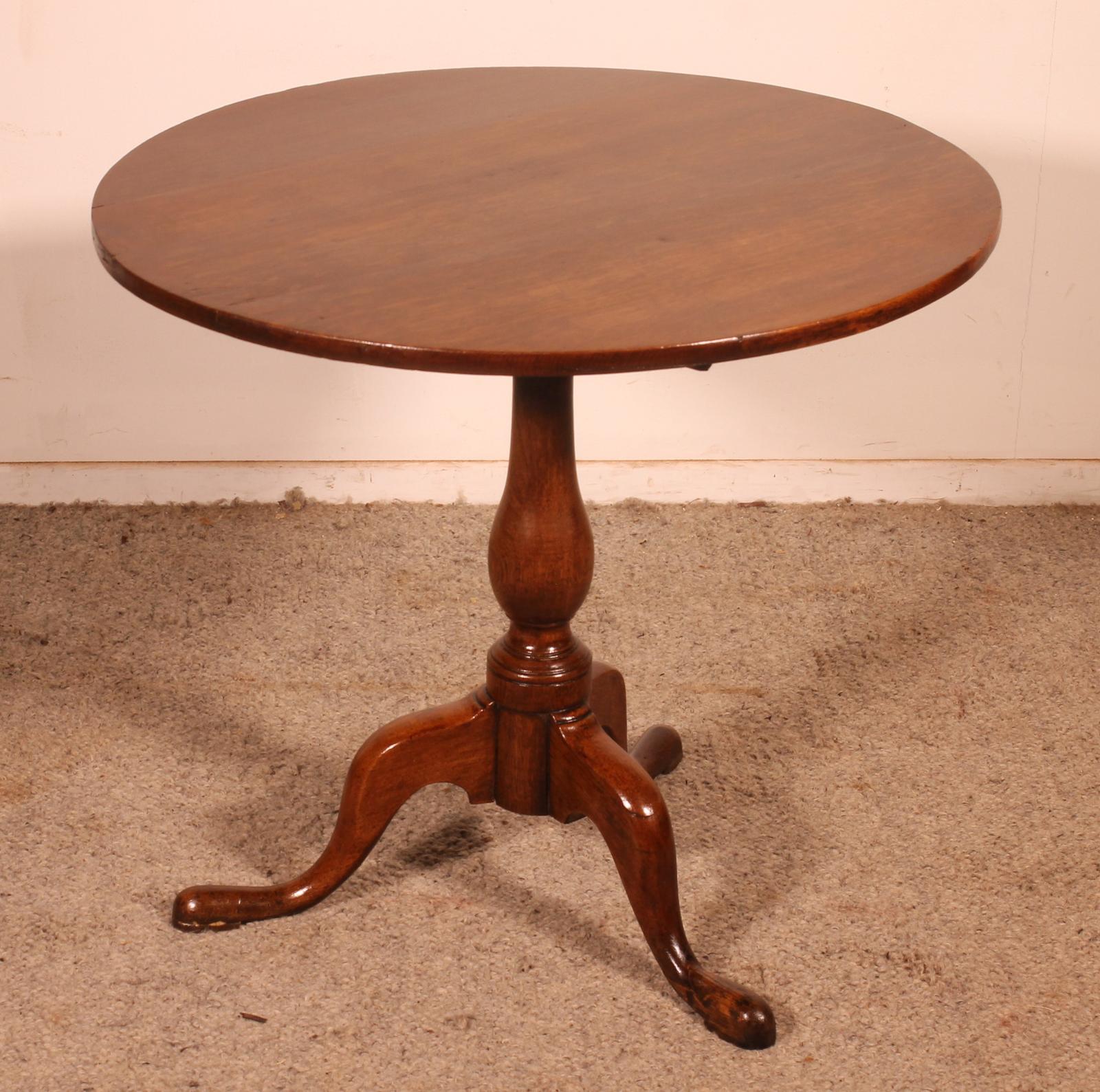 Oak Tripod Table (1 of 8) Oak Tripod Table (1 of 8)