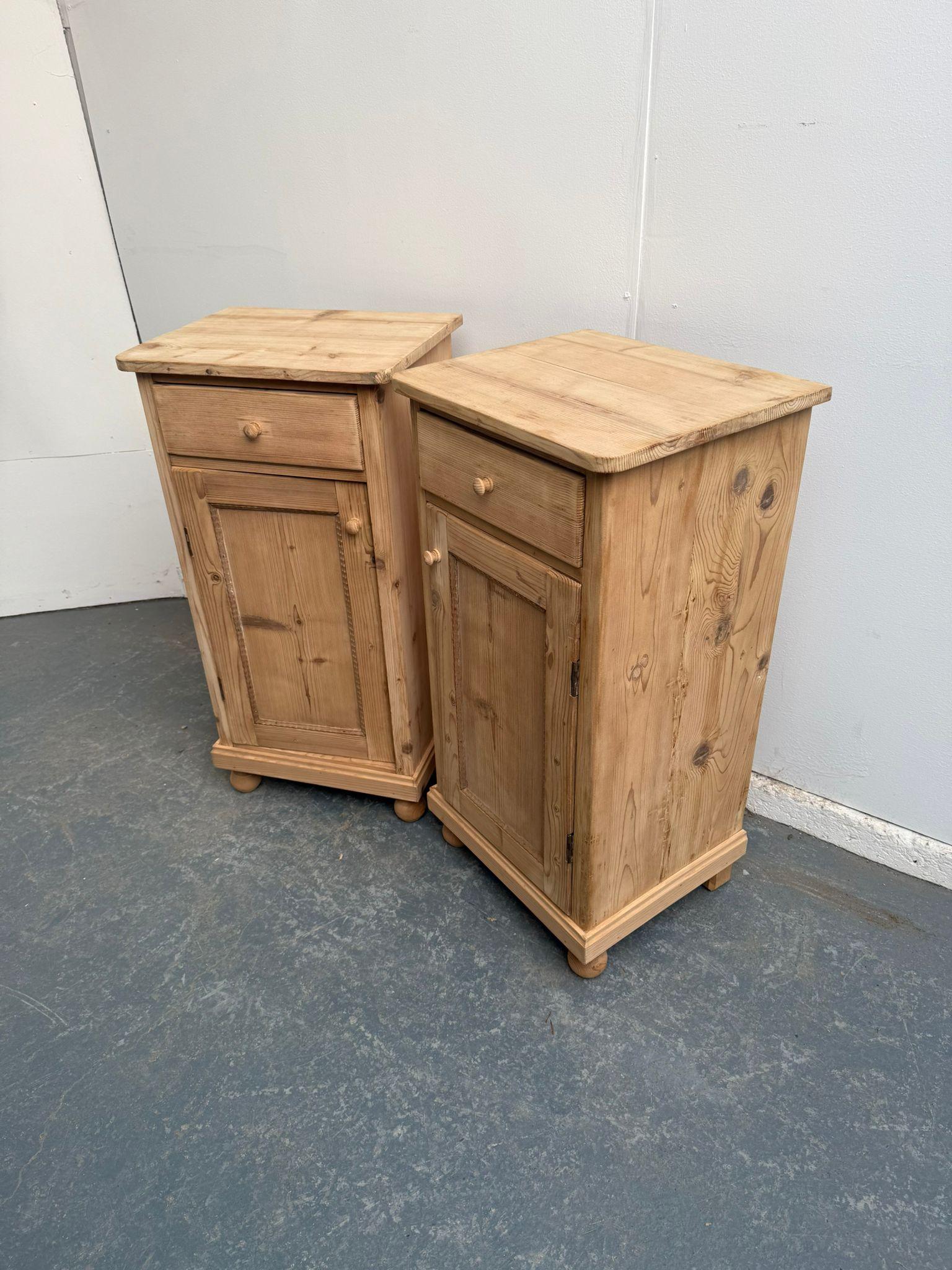 A Lovely Pair of Antique Victorian Pine Beaded Bedside Cabinets to Wax / Paint (1 of 9) A Lovely Pair of Antique Victorian Pine Beaded Bedside Cabinets to Wax / Paint (1 of 9)