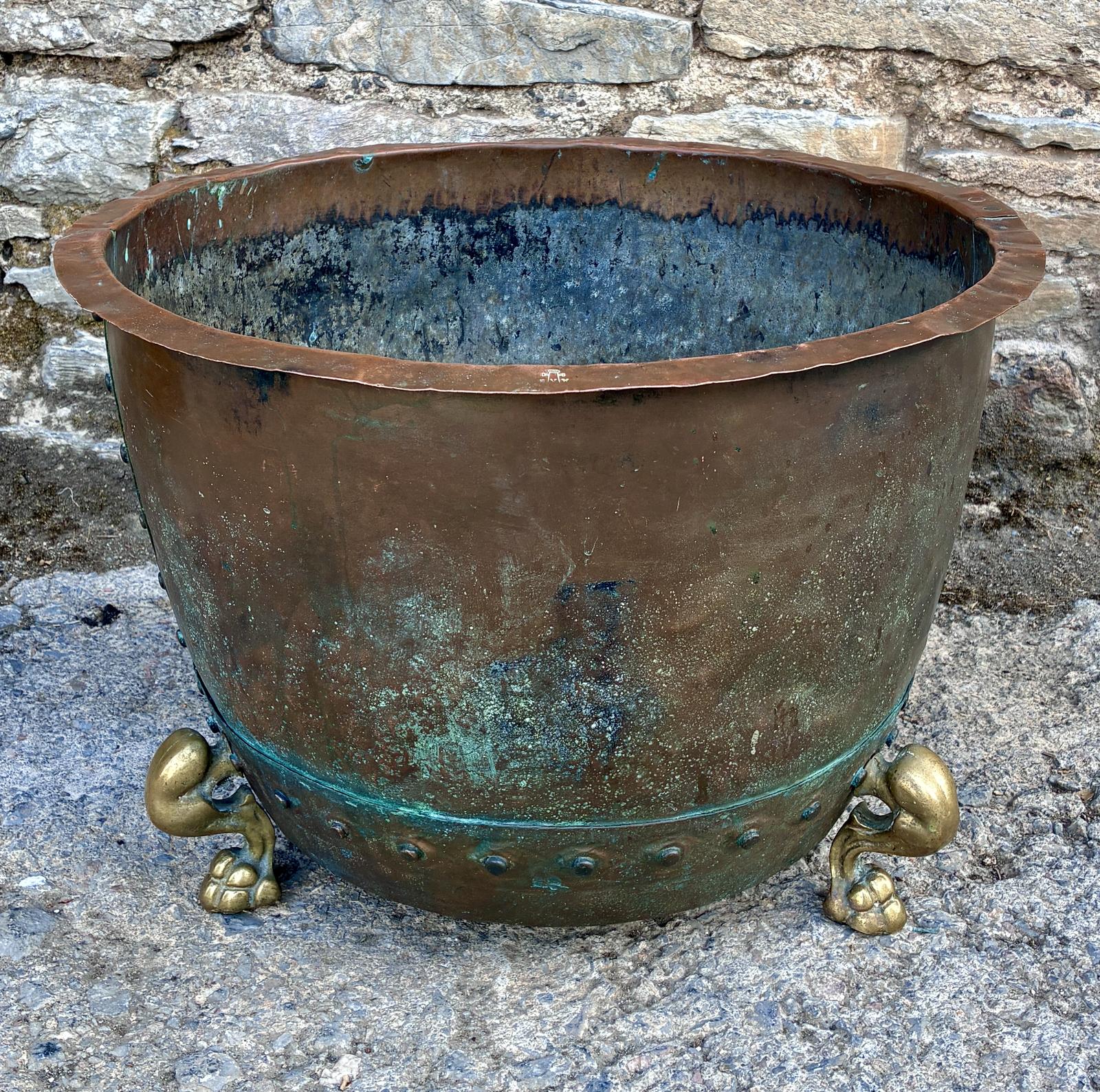 Antique Riveted Copper Boiler (1 of 10) Antique Riveted Copper Boiler (1 of 10)