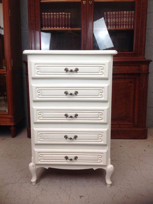 Painted French Chest of Drawers (1 of 7)