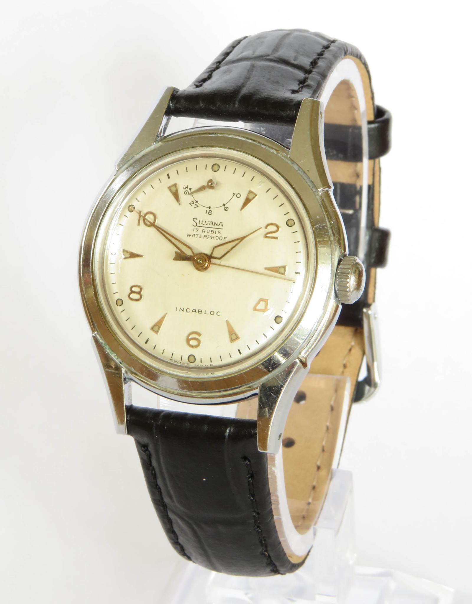 Watch : Gents 1950s Silvana Automatic Wrist Watch (1 of 5) Watch : Gents 1950s Silvana Automatic Wrist Watch (1 of 5)